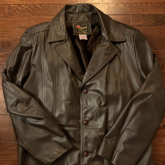 Reed's Sportswear Fur Lined Vintage 70's Jacket - Picture 1 of 2